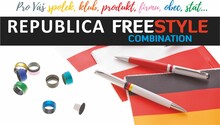 REPUBLICA FREESTYLE  propiska plast