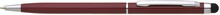 PIAZA TOUCH propiska kov, bordo