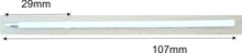 n�pl� X20, 107mm b�l� - 0,7mm, modr�