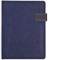 STREPIA A4 portfolio textil /D, modr