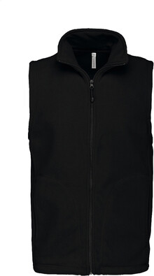 Fleecov� zateplen� vesta KA913, �ern�