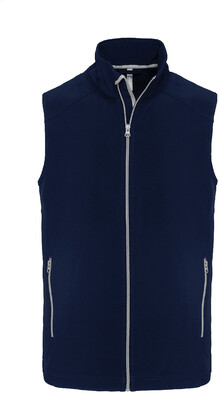 2vrstv softshellov zateplen vesta KA423, tmav modr