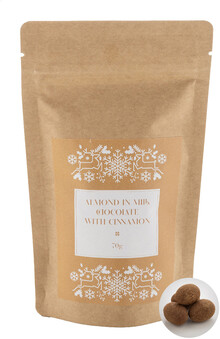 okolda, skoice, mandle, 70g Cinnanut, prodn