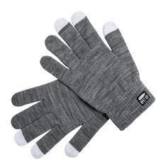 RPET dotykov� rukavice Retap, popelav� �ed�