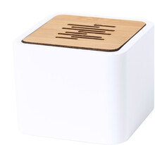 Bezdr�tov� reproduktor PLA Aflia, b�l�, p��rodn�