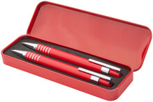 Sada kuli�kov�ho pera a mechanick� tu�ky Twinox, �erven�