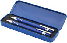 Sada kuli�kov�ho pera a mechanick� tu�ky Twinox, modr�