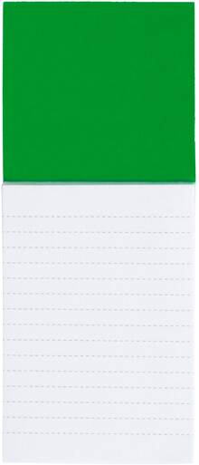 Blok s magnetkou Nofri, zelen