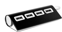 USB hub Wudge, ern, bl