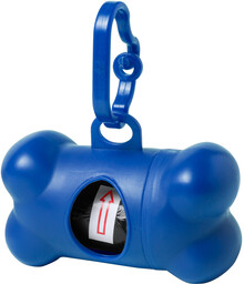 Z�sobn�k na pytl�ky na odpadky Pobba, modr�