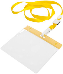 Lanyard Ballek, �lut�, pr�hledn�