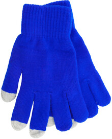 Dotykov� rukavice na obrazovku Tapster, modr�