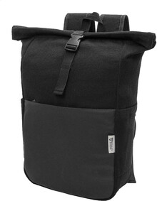 Batoh z recyklovan�ho pl�tna Blakkan Back, �ern�