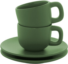 Sada ��lk� na espresso Caturra, zelen�