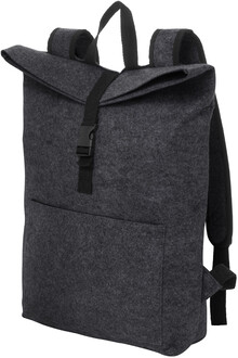 RPET plst�n� batoh Refelt Roll, tmav� �ed�