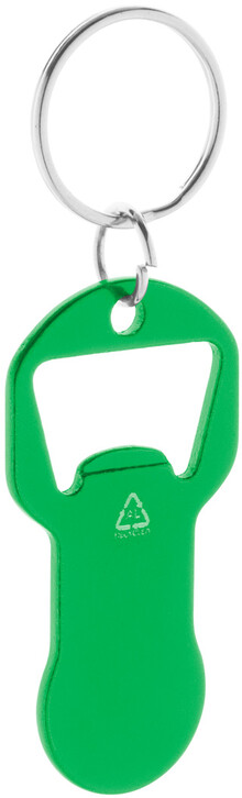 P��v�ek na kl��e s otv�r�kem na l�hve Biropi, zelen�