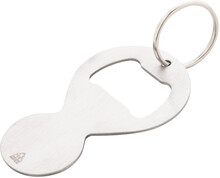 P��v�sek na kl��e do n�kupn�ho voz�ku BeerCart, st��brn�