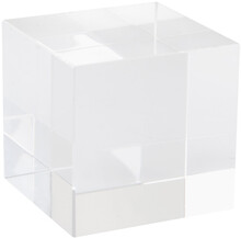 Sklen�n� t��tko, vhodn� pro 3d laser Tampa, pr�hledn�