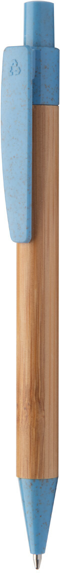Bambusov� kuli�kov� pero Boothic, modr�, p��rodn�