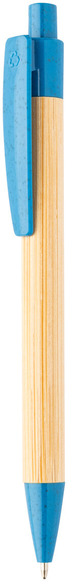 Bambusov� kuli�kov� pero Boothic, tmav� modr�, p��rodn�