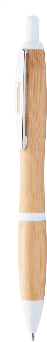 Bambusov� kuli�kov� pero Coldery, b�l�, p��rodn�