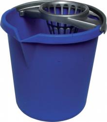 Kbelk kulat Labu, s vlevkou a mrkou, se dmaem, 11 l, stbrn