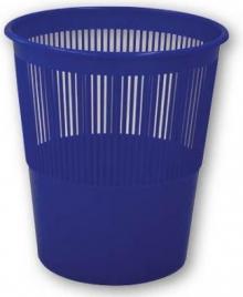 Odpadkov� ko� Donau 16 l, plastov� s d�rov�n�m, modr�
