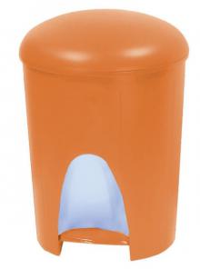Odpadkov� ko� 6 l, n�lapn�, plastov�, s v�kem, mix barev