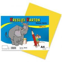 KRESL�C� KARTON A4/180g/50l �lut�