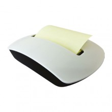 Plastov� z�sobn�k na POP-UP blo�ky, 130 x 90 x 26 mm, b�lo-�ern�