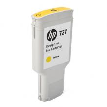 HP cartridge F9J78A, HP 727, yellow, 300ml, HP DesignJet T1530,T2530,T930,T1500,T2500,T920