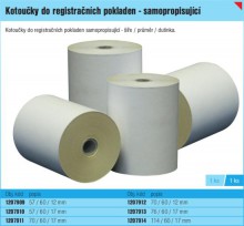 KOTOU�KY DO POKLADNY 70/60/12 1+1, samopropis.