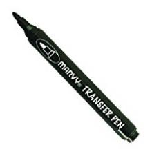 Popisova� Marvy transfer pen, �ern�