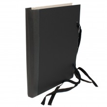 Desky spisov HIT OFFICE A2, s tkanic a hbetem, ern