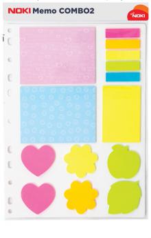 BLO�EK SAMOLEP�C� Noki Memo Combo2 14 ks