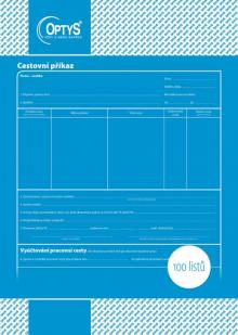 CESTOVN� P��KAZ OPTYS A4 100 list�