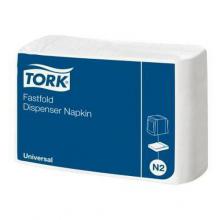 Ubrousky Tork 10933, do z�sobn�ku Fastfold, 1vrstv�, b�l�, syst�m N2, 300 ks