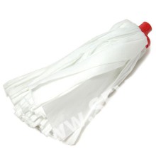 Mop, p�skov�, hrub� z�vit, modro-b�l�