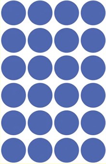 Etiketa RAYFILM pr�m�r 40 mm, 24 ks � modr� 