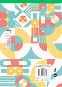 Pozn�mkov� blok CONCORDE A5 �tvere�ek, 50 list�