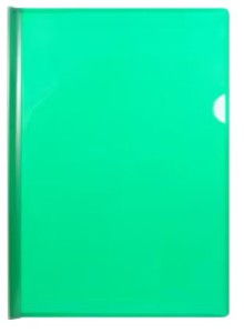 Desky A4, s litou, transparentn zelen