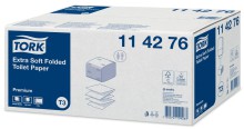 Toaletn� pap�r Tork Premium 114276, skl�dan�, extra jemn�, 2vrstv�, syst�m T3