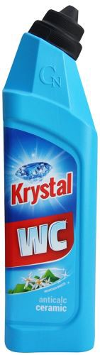 istc prostedek na WC KRYSTAL Antikalk, 750 ml, modr