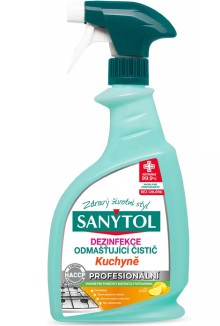 �ist�c� prost�edek na kuchyn� Sanytol Professional, pomeran�, 750 ml