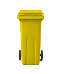 Popelnice na tdn odpad 120 l, plastov, lut