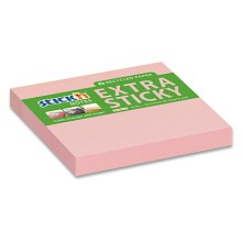 Samolepic� blo�ek Stick'n�by�Hopax EXTRA STICKY, 76�x�76 mm, recykl. r��ov�, 90�l�stk�