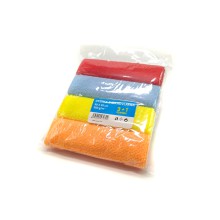 �ist�c� ut�rka, mikrovl�kno 250 g, 30 x 40 cm, 4 ks, asort barev