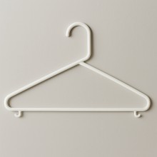 Ram�nko plastov�, b�l�, sada 4 ks