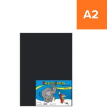 Kreslic� karton Stepa A2, �ern�, 180g/m2, 10 list�