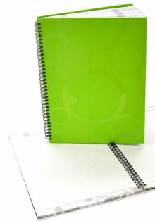 Pozn�mkov� blok Karton PP Neo colori A4, 70 list�, zelen�